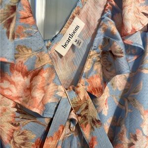 Heartloom Floral Wrap Dress